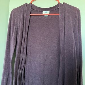 Old Navy Plum Knit Cardigan